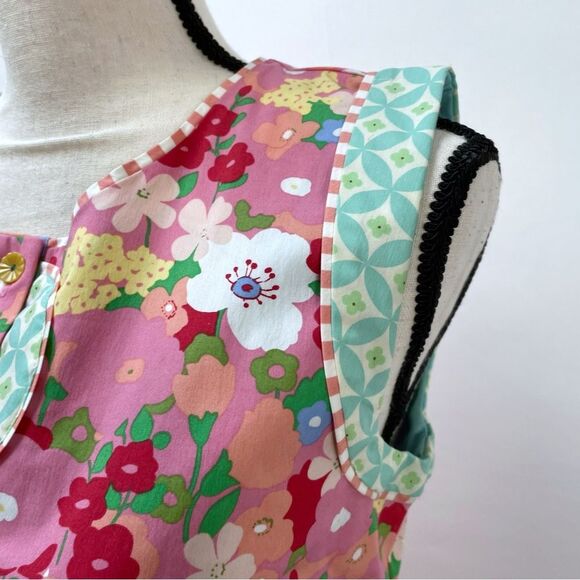 NWT Matilda Jane Women’s Floral Sleeveless Dress Size S Pink Multicolor Cotton - Picture 6 of 11